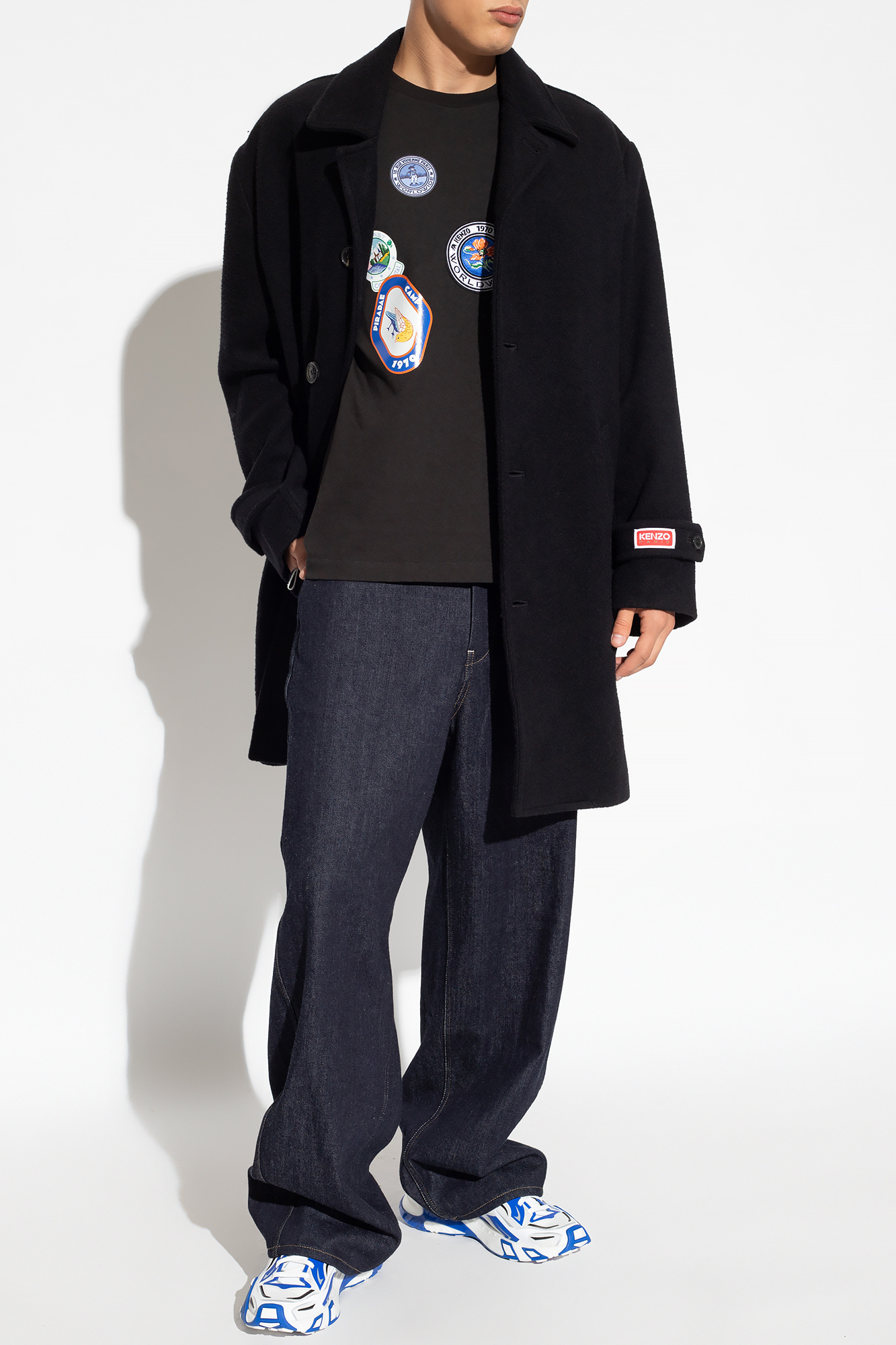 Kenzo on sale wool coat